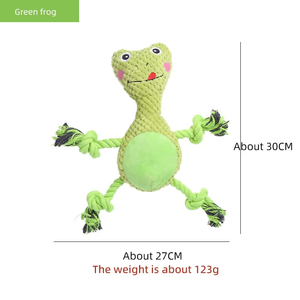 High Quality Plush Bite-Resistant <b>Pet</b> <b>Interactive</b> <b>Toy</b> New Design Squeaky Dog <b>Toy</b> in Animal Shape Chew Chew Fun <b>for</b> Dogs - Product Image 4