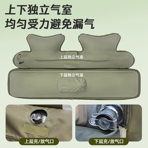 Sofá Inflable para Exteriores, Portátil y Plegable, con Capacidad de Carga de 300 kg, con Funda Extraíble, Diseño Moderno - Product Image 4