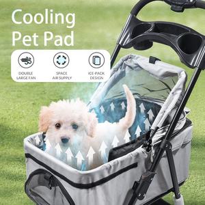 अजी समायोज्य गति कूलिंग एयर कूलर मैट नई प्रवृत्ति पालतू जानवर आराम के लिए हवादार ग्रीष्मकालीन पालतू चटाई के साथ नई प्रवृत्ति पालतू जानवर - Product Image 3