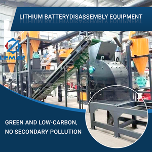 Proceso de reciclaje de batería de litio, descargador, trituradora, separador, planta de reciclaje de batería de litio completamente automática - Product Image 3