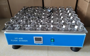 Tùy chỉnh chất lỏng mix đi xe đạp ngang 40*250ml ROTARY kỹ thuật số Flask Shaker thiết bị phòng thí nghiệm cho phòng thí nghiệm - Product Image 2