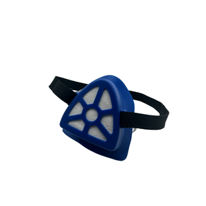 ตัวกรองคาร์บอนสีตามสั่งหน้ากากป้องกันฝุ่นพลาสติกป้องกันฝุ่นซักและนำกลับมาใช้ใหม่ได้ - Product Image 6