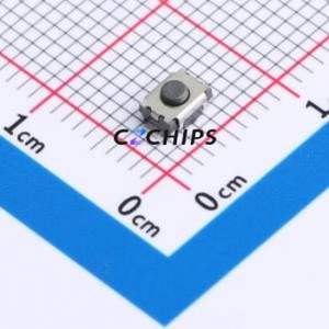 BX-TS-26-392932T Tactile Switch SMD,2.93x3.9mm Switch Single Pole Single Throw Round Button Vertical Mount 3.9mm - Product Image 1