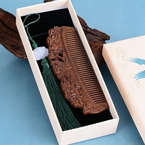 หวีป้องกันไฟฟ้าสถิตแบบมืออาชีพสำหรับร้านทำผม ปรับแต่งได้ หวีซี่ห่างแบบพกพาสไตล์ญี่ปุ่นสำหรับงานแต่งงานสำหรับสาวๆ - Product Image 6