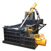 Presse à balles horizontale hydraulique automatique pour canettes en aluminium 15kW 380V, presse à métaux pour le recyclage