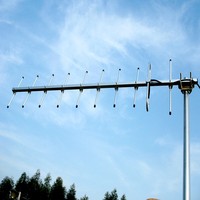 Antenne Yagi directionnelle UHF 430-440 MHz 14 dBi à gain élevé pour station de base et accessoire pour talkie-walkie avec connecteur N