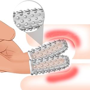 2 Stück <span class=keywords><strong>Finger</strong></span> Ärmel Vagina Klitoris Nippel G-Punkt Stimulator Anal Expander Wieder verwendbares Sex <span class=keywords><strong>Massage</strong></span> gerät Modell QY-SJT108 OEM/DEM Marke - Product Image 1