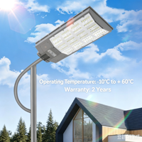 Farola Solar LED Todo en Uno de 300W, ABS IP65 OUTLUX TG007 con Sensor de Movimiento y Control Remoto para Carreteras, Pueblos, Jardines y Exteriores