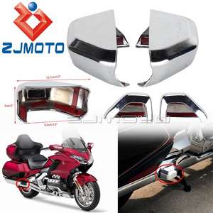 Accesorios para motocicleta, protector cromado GL1800 para <span class=keywords><strong>Honda</strong></span> Gold Wing 1800, 2018, 2019, 2020, alforja - Product Image 2