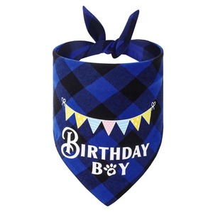 Whosale moda natal cão bandana hot slaes oem impressão logotipo personalizado triângulo cão bandana - Product Image 5