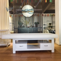 Table de massage et de soin pour salon de beauté, spa médical, esthétique et soins des cils