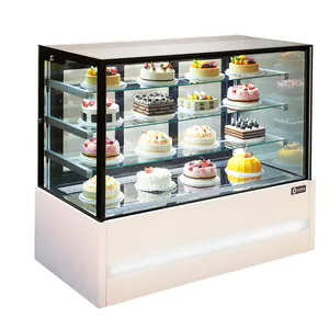 Easybest Luxury Bakery 3 Layer Cake Display Chiller Cabinet GlassChiller