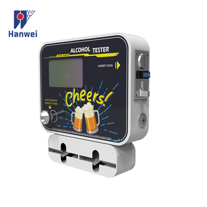 Kreditkartenbetriebener Alkoholtester mit Münzeinwurf und Kartenzahlung - Product Image 1