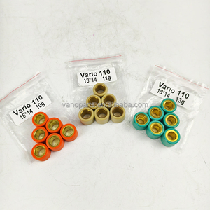 WANOU 18*14 10g 11g 13g Vario 110 moto <span class=keywords><strong>poulie</strong></span> boule variateur rouleau poids ensemble - Product Image 4