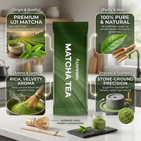 Thé vert Matcha biologique OEM en vrac, poudre de lait, collagène, suppléments chinois amincissants et immunitaires, marque privée, Chine