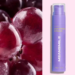 2023 nouvelle arrivée usage domestique professionnel brillant <span class=keywords><strong>son</strong></span> <span class=keywords><strong>sourire</strong></span> bio rafraîchir l'haleine 60G dentifrice aux fruits avec saveur - Product Image 4