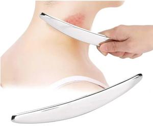 OEM/ODM logotipo personalizado 304 herramientas de fisioterapia de acero inoxidable cuerpo Gua Sha masajeador - Product Image 1