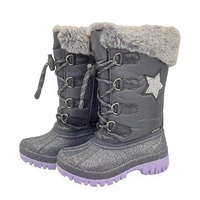 Bottes de neige imperméables YL7193 pour femmes, chaudes et tendance, mi-mollet, pour l'extérieur, vente en gros