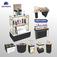 Exhibidores de Perfumes Personalizados, Juego de Exhibidores de Cosméticos de Varios Niveles, Independientes, para Tiendas de Belleza