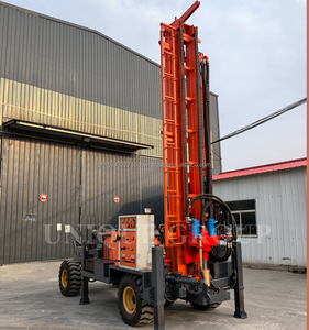 UNIQUE prix d'usine haute Performance 180M 260M 300M Type de roue plate-forme de forage de puits d'eau machine de forage de puits d'eau - Product Image 5