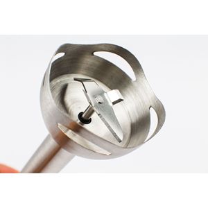 Handheld Stainless Steel Blender J-1251-3 Single Blade Electric For Kitchen Baby Food Preparation - Product Image 1