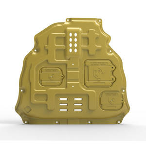 แผ่นกันกระแทกใต้ท้องรถยนต์ 3 มิติ ทำจากอะลูมิเนียม สำหรับรถยนต์โตโยต้า ซีอีน่า RAV4 เวนซ่า แฮริเออร์ ไฮแลนเดอร์ คลูเกอร์ ปี 2020-2023 อะไหล่รถยนต์ - Product Image 1