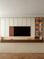 Meuble TV compact en aluminium sur mesure, résistant au feu, à l'eau et à la rouille, pour un style intégré à toute la maison