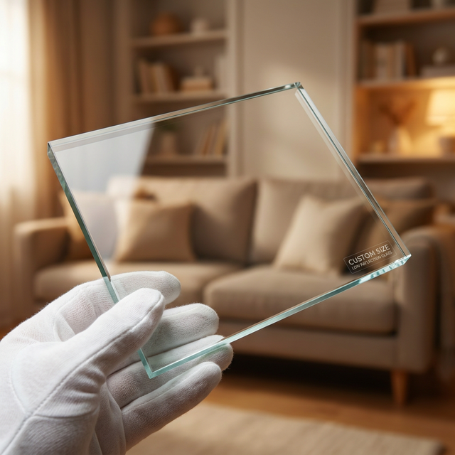 Low Reflection Glass for Home Decor Anti Glare Glass for Living Room