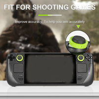 Éponge 12 pièces pour Steam Deck/Xbox/PS5/PS4/Switch Accessoires de console de jeu Poignée Rocker Amortissement Tampon Anneaux