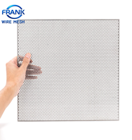 Tôle perforée en aluminium de 0,5 à 1,0 mm d'épaisseur, plaque métallique perforée anti-poussière pour petits équipements, maille perforée en acier inoxydable SS 304 316 316L