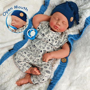 دمى سيليكون واقعية قابلة للغسل بطول 20 بوصة على شكل لولو، هدية عيد الميلاد للفتيات والأولاد - Product Image 1