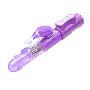 Mainan Seks <span class=keywords><strong>Vibrator</strong></span> Dildo Kelinci Bentuk Putri Duyung TPE untuk Masturbasi - Product Image 2