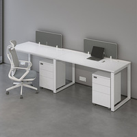 Bureau de travail avec hutch, vente en gros directe usine, pour immeuble de bureaux commercial