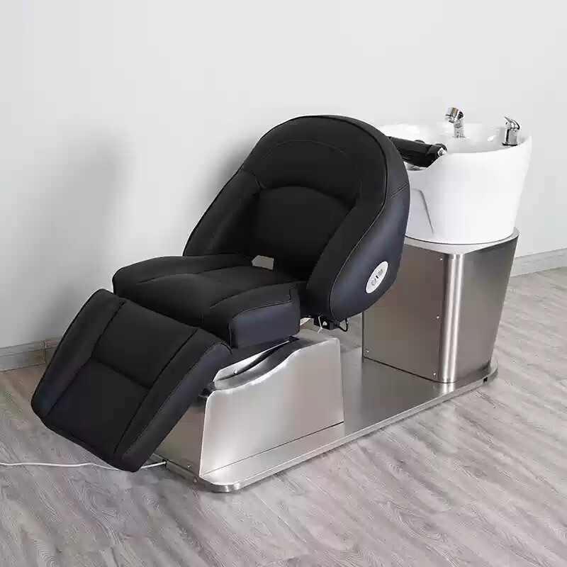 Yicheng Beauty Luxury Shampoo Chair Salon Furniture Thai Head Spa Bed with Water Circulation Steamer for Sale