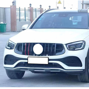 Calandre avant aspect ABS de haute qualité, installation facile, garantie 1 an pour <span class=keywords><strong>Mercedes</strong></span>-Benz <span class=keywords><strong>Classe</strong></span> GLC W253 X253 GLC43 GLC200 GLC250 - Product Image 2