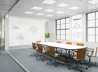 Tableau blanc souple effaçable à sec personnalisé en usine, rouleau de tableau blanc souple amovible, autocollant réutilisable, décalcomanie murale pour tableau blanc souple
