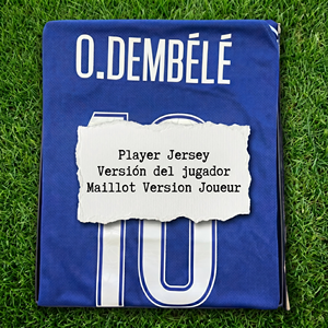Camiseta de jugador O. <span class=keywords><strong>Dembele</strong></span> 10 26/27 |   Maillot Elite Jacquard Versión Jugador |   Camiseta de Fútbol del Jugador Versión Paris - Product Image 1