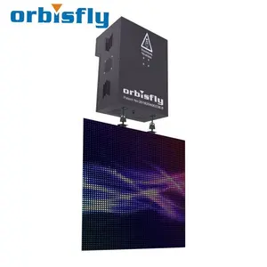 Panel de visualización de vídeo RGB motorizado Eastsun, Panel cinético de pared LED para interior, p3.9 mm