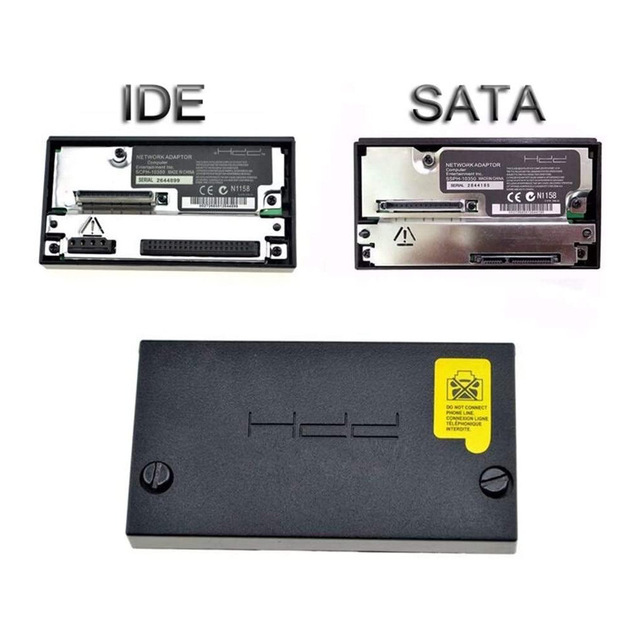 SATA/IDE Interface Network Card Adapter for PS2 Playstation 2 Fat Game Console SATA HDD Sata Socket for Mcboot HD-Loader OPL