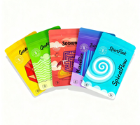 Sachet Doypack Personnalisé en Mylar avec Fermeture Zip Refermable, Adapté au Micro-ondes, Impression Numérique Personnalisée, Anti-Odeur pour Stockage Alimentaire (Sushi)