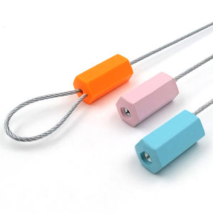 कंटेनर स्टील सुरक्षा केबल सील डिस्पोजेबल एंटी-टैम्पर यांत्रिक स्व-लॉकिंग शिपिंग पैडलॉक 1.8 मिमी st8309 शेंगटांग - Product Image 3