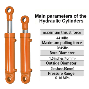 Nouveau lancement XINGYU Vérin <span class=keywords><strong>hydraulique</strong></span> Tige de piston Garantie 1 an pour les machines de levage et les équipements CNC Usine Énergie - Product Image 3