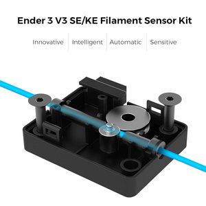 Kit de Sensor de Fin de Filamento Creality para Impresora 3D Ender 3 V3 SE KE, Módulo de Detección Inteligente, Negro - Product Image 2