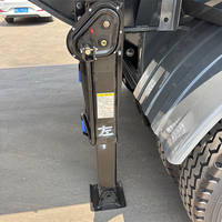Semi-remorque benne à 6 essieux en U, carrosserie en acier au manganèse robuste pour le transport de sable, gravier, agrégats et matériaux de construction