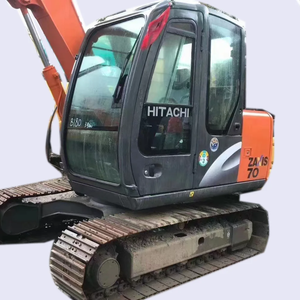 Mini pelles Hitachi ZX70 d'occasion à vendre | Pelle hydraulique de 7 tonnes | Réduction importée du Japon sur les pelles sur chenilles - Product Image 1