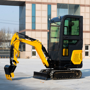 Livraison Gratuite Mini-Excavatrice 1 Tonne Homologuée CE EPA Moteur de Qualité Industrielle Bagger 1.2T 1.5T 1.8T à Vendre - Product Image 1