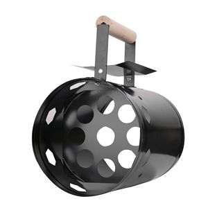 Estufa <span class=keywords><strong>de</strong></span> ignición para exteriores, <span class=keywords><strong>barril</strong></span> <span class=keywords><strong>de</strong></span> cubo <span class=keywords><strong>de</strong></span> fuego <span class=keywords><strong>de</strong></span> carbón <span class=keywords><strong>con</strong></span> mango <span class=keywords><strong>de</strong></span> madera, para acampar, barbacoa, antiincrustante - Product Image 2