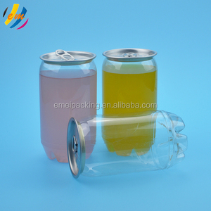 Bán Nóng Trong Kho <span class=keywords><strong>250</strong></span> <span class=keywords><strong>Ml</strong></span> 350 <span class=keywords><strong>Ml</strong></span> 500 <span class=keywords><strong>Ml</strong></span> 650 <span class=keywords><strong>Ml</strong></span> Tùy Chỉnh In Ấn Logo Nhựa Trong Suốt Soda Có Thể - Product Image 1