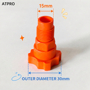 Matériau en fibre adapté à l'adaptateur de pistolet pulvérisateur Warte Avalon <span class=keywords><strong>Walcom</strong></span>, accessoires pour pistolet pulvérisateur sans rinçage - Product Image 2