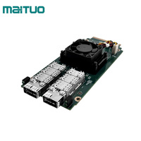 MAITUO adaptor Server jaringan PCI Express, keluaran baru Nic Port Ganda 40Gbps Bypass, kartu jaringan menggunakan Chip Intel XL710
